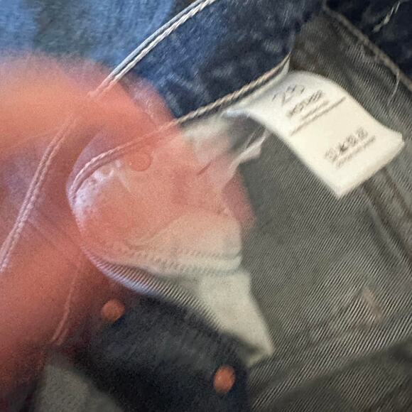 MOTHER Women's barrel Leg Jeans - Blue size 28 - Picture 7 of 8